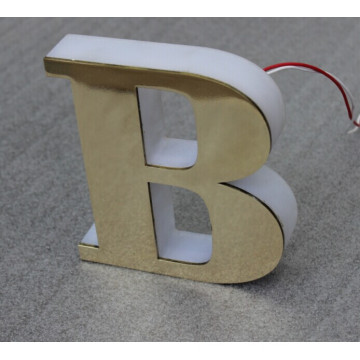 3D настенные буквы Backlit металла для рекламы